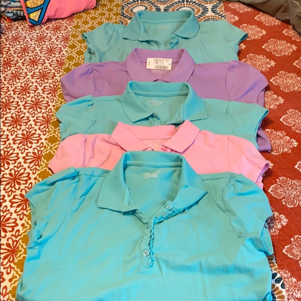 COPY - Children’s place XL 14 uniform polos girls